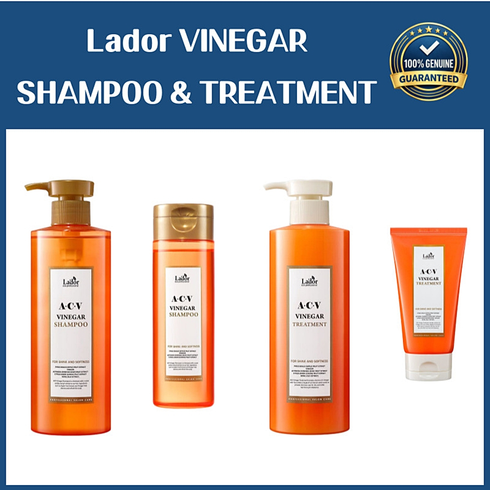 ADOR Apple Cider Vinegar Shampoo & Hair Treatment (150ml / 430ml ...