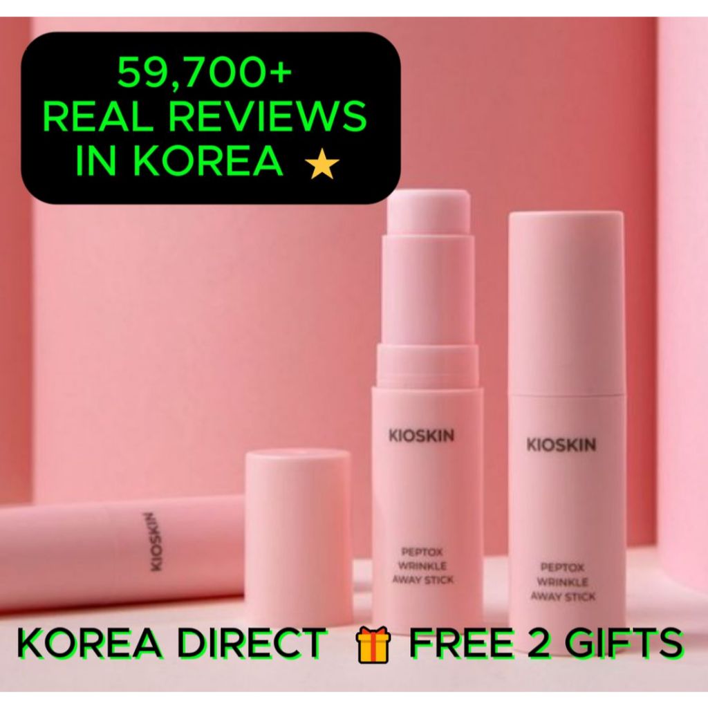 [BOTOX-LIKE] KIOSKIN Peptox Wrinkle Away Stick 9g | Eye & Neck Care ...