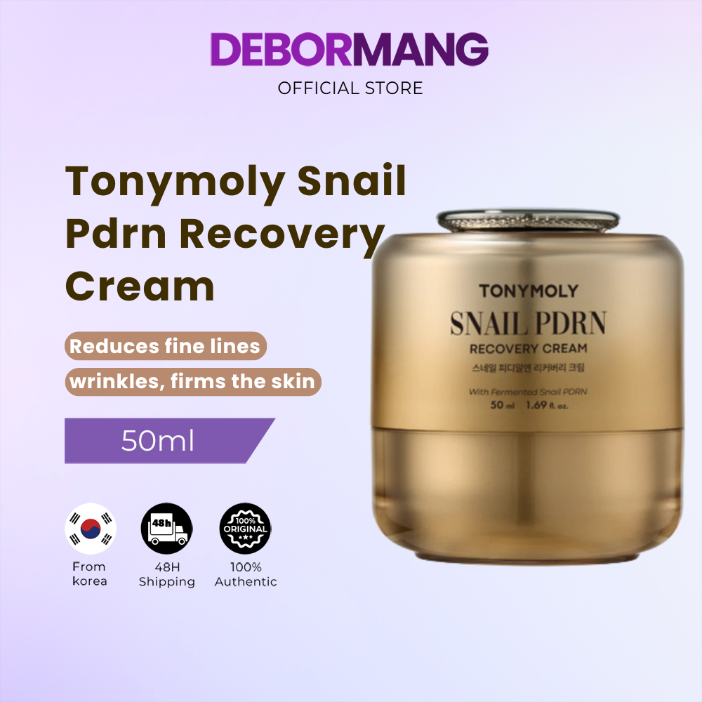 TONYMOLY Snail PDRN Recovery Cream 50ml | Shopee Philippines
