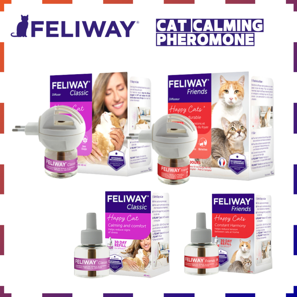 FELIWAY Classic & Friends | Cat Calming Pheromone Diffuser | Starter ...