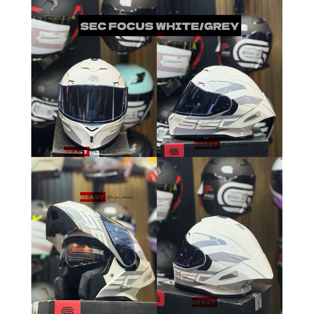 ORIGINAL SEC FOCUS MODULAR HELMET | Shopee Philippines