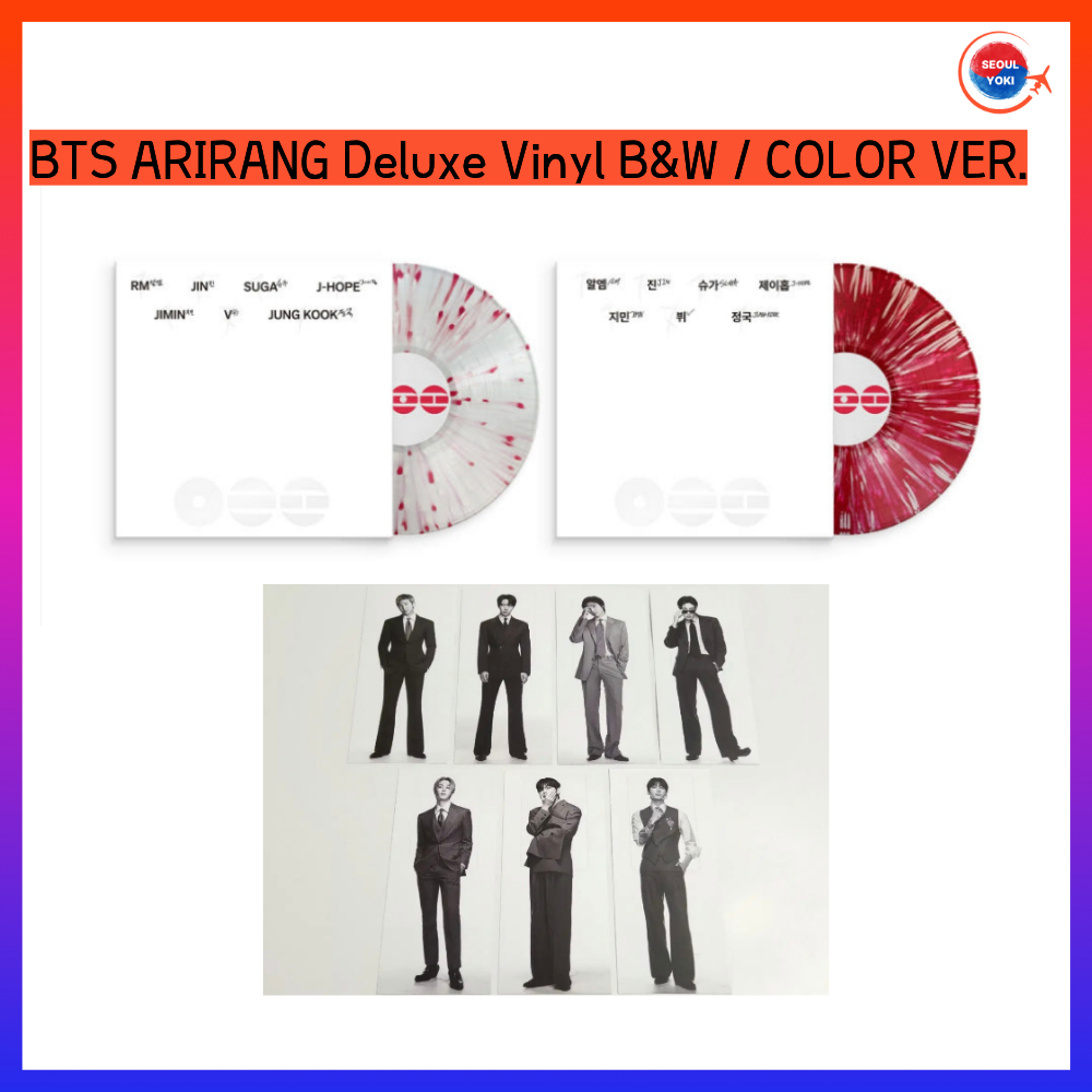 BTS ARIRANG Deluxe Vinyl B&W / COLOR VER. | Shopee Philippines