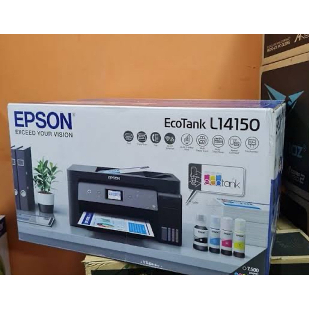 Brand New Epson EcoTank L14150 A3+ Print/Scan/Copy/Fax Wi-Fi Business ...