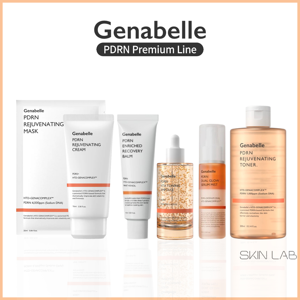 [Genabelle] PDRN Premium Skincare Collection / Ampoule, Cream, Serum ...