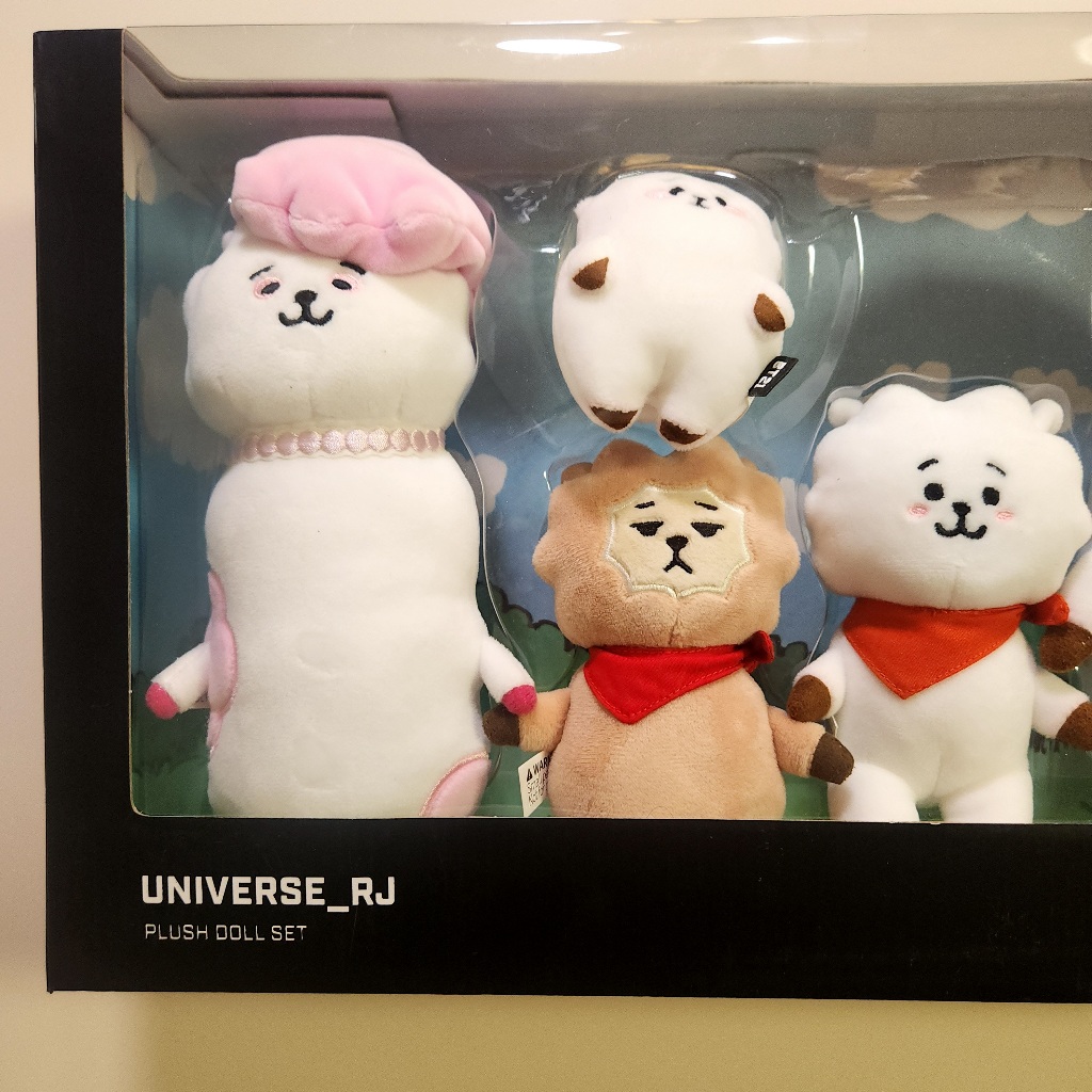 BT21 UNIVERSE RJ Plush Doll (2019 Release, Single Item Options A–E
