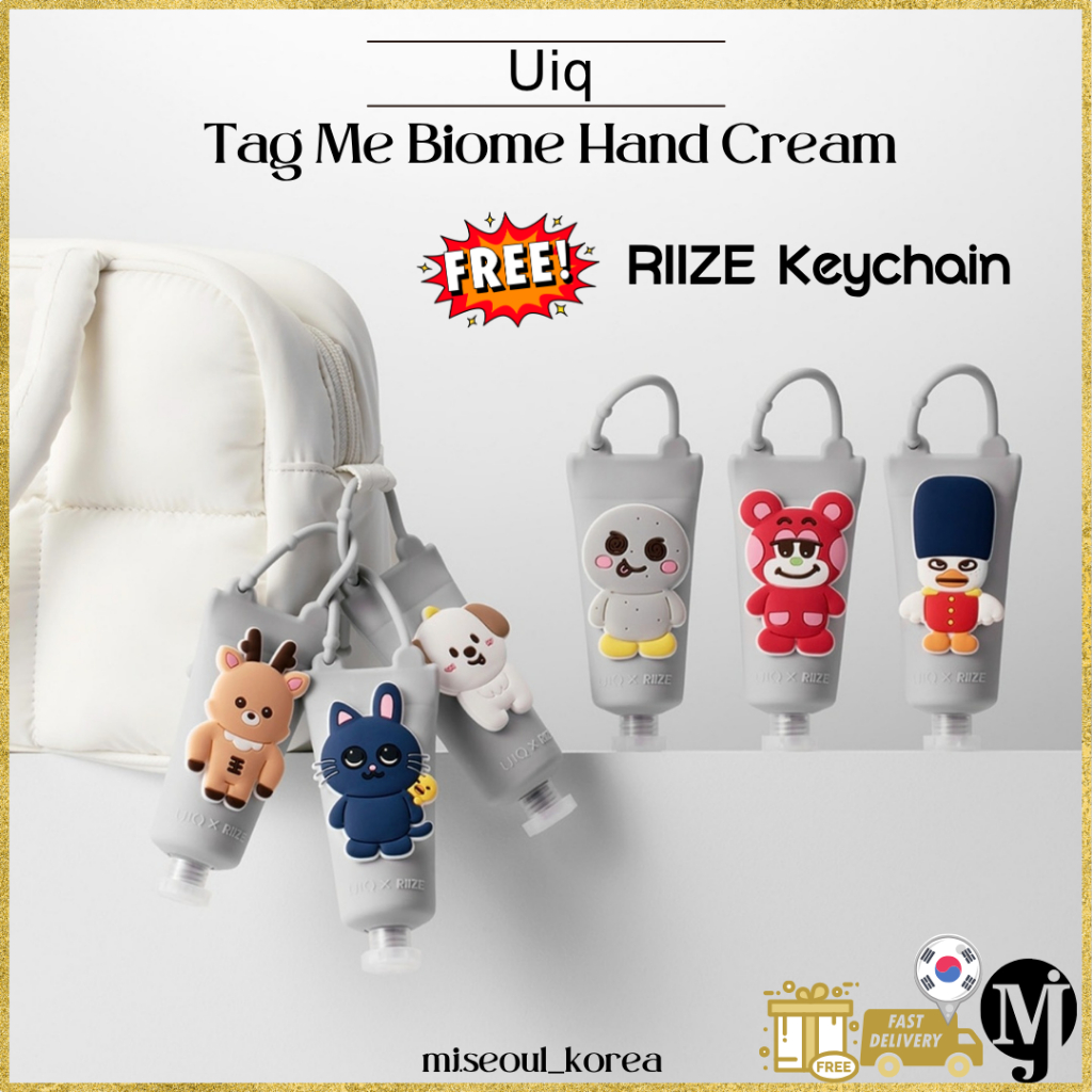 Uiq RIIZE Tag Me Biome Hand Cream(+RIIZE Keychain Free) | Shopee ...