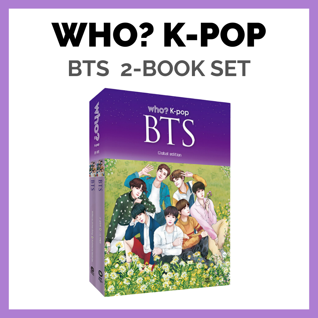 [Who? K-Pop BTS Global Edition] 2-Book Set (Korean + English ...