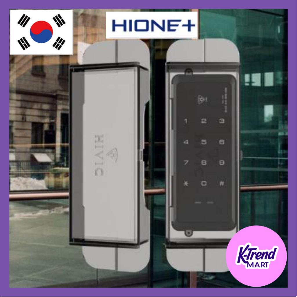 Door Lock Lane Cover for Glass Door Number Key Waterproof Digital Door ...
