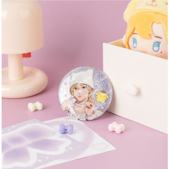 PLAVE [PLBBUU] OFFICIAL MD / BBUU TRADING CAN BADGE RANDOM
