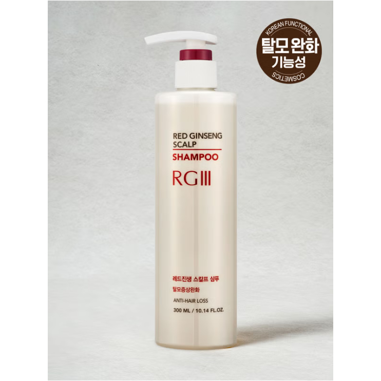 RGIII Red Ginseng Scalp Shampoo Functional Anti-Hair Loss Shampoo ...