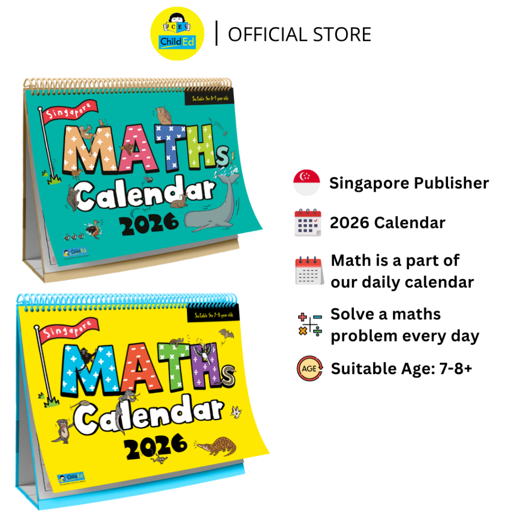 Child Ed - Maths Calendar 2026 | Shopee Philippines
