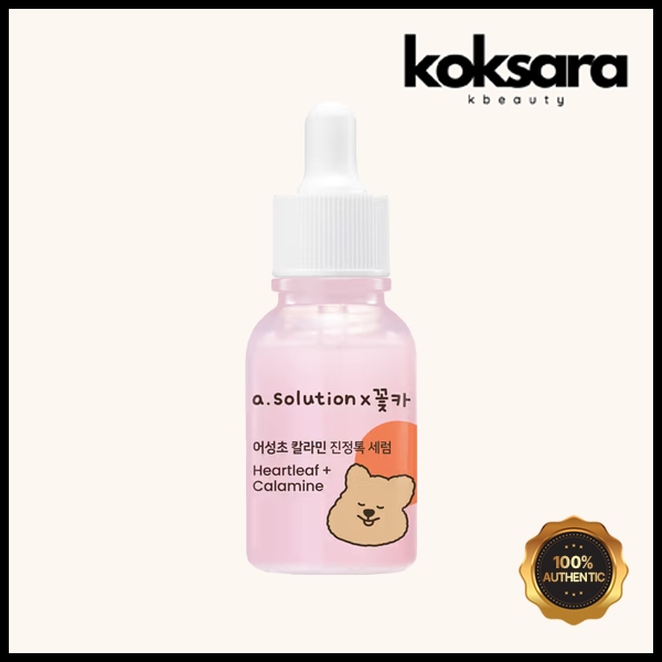 A Solution Eoseongcho Calamine Soothing Tox Serum 30ml x Flower Carton ...