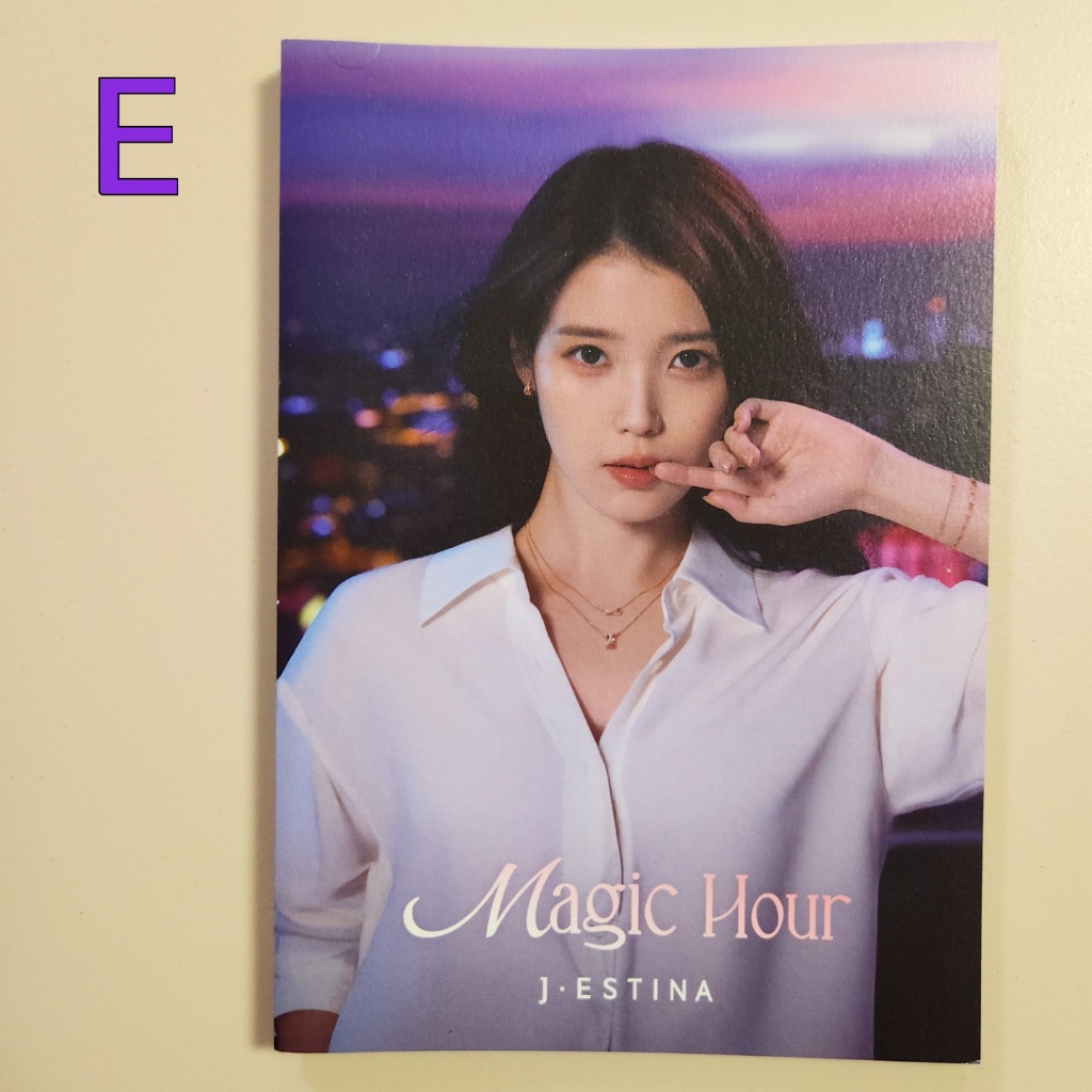 IU × J.ESTINA Official Goods / Photocard / Photo Album / Leaflet