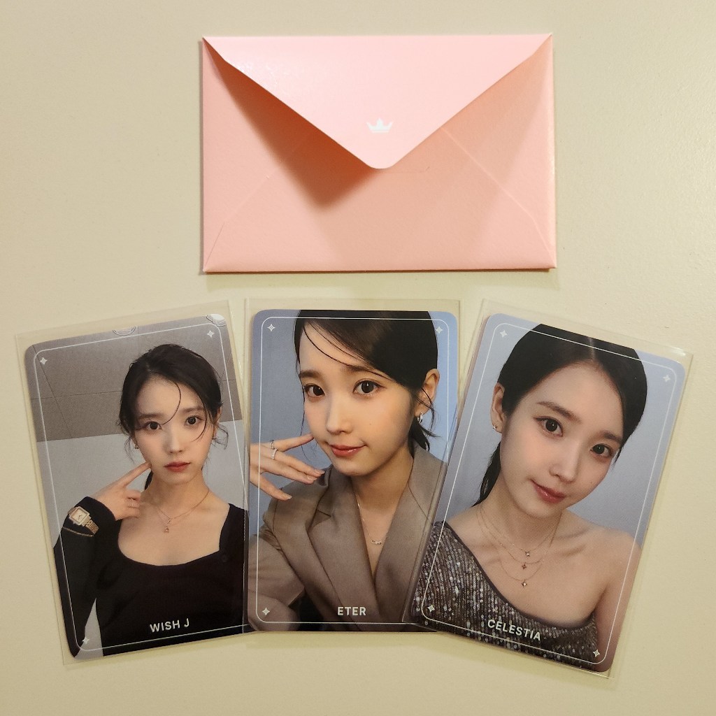 IU × J.ESTINA Official Goods / Photocard / Photo Album / Leaflet