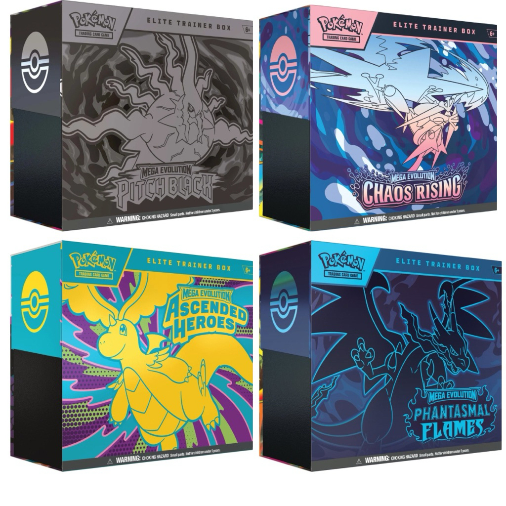 Pokémon TCG Mega Evolution ETB | Ascended Heroes Phantasmal Flames BBWF ...