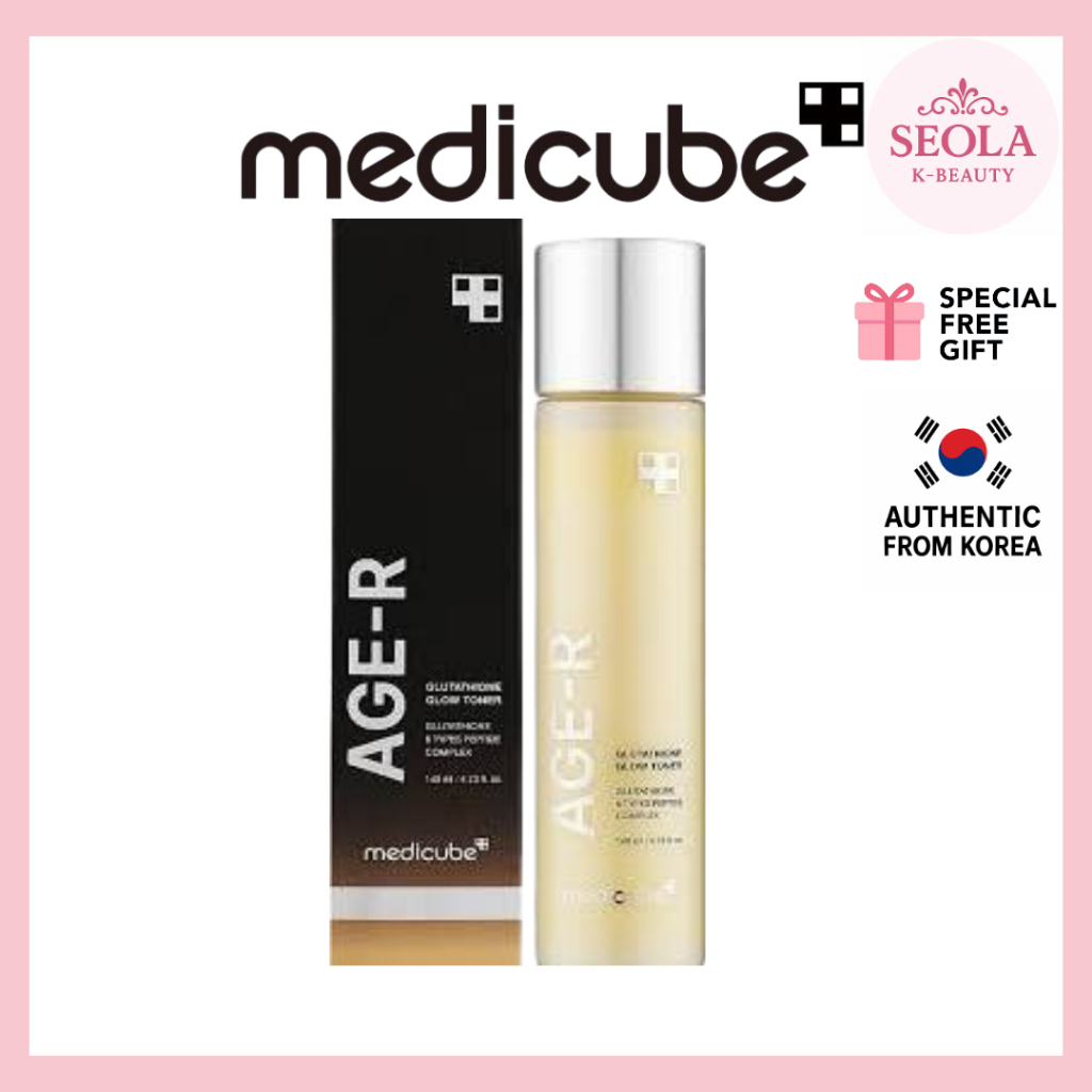 medicube glutathione glow toner AGE-R Toner, A gentle milky that hydrates, brightens, and boosts glow with glutathione and peptides for smooth, radiant skin., 320.00, #ProqueBeauty #Medicube it provides targeted care for a healthy glow MEDICUBE] Glutathione Glow Toner |