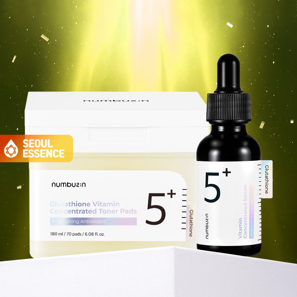 how long glutathione can be taken NUMBUZIN No.5+ Vitamin Concentrated Serum 30ml – COCOMO main image 1