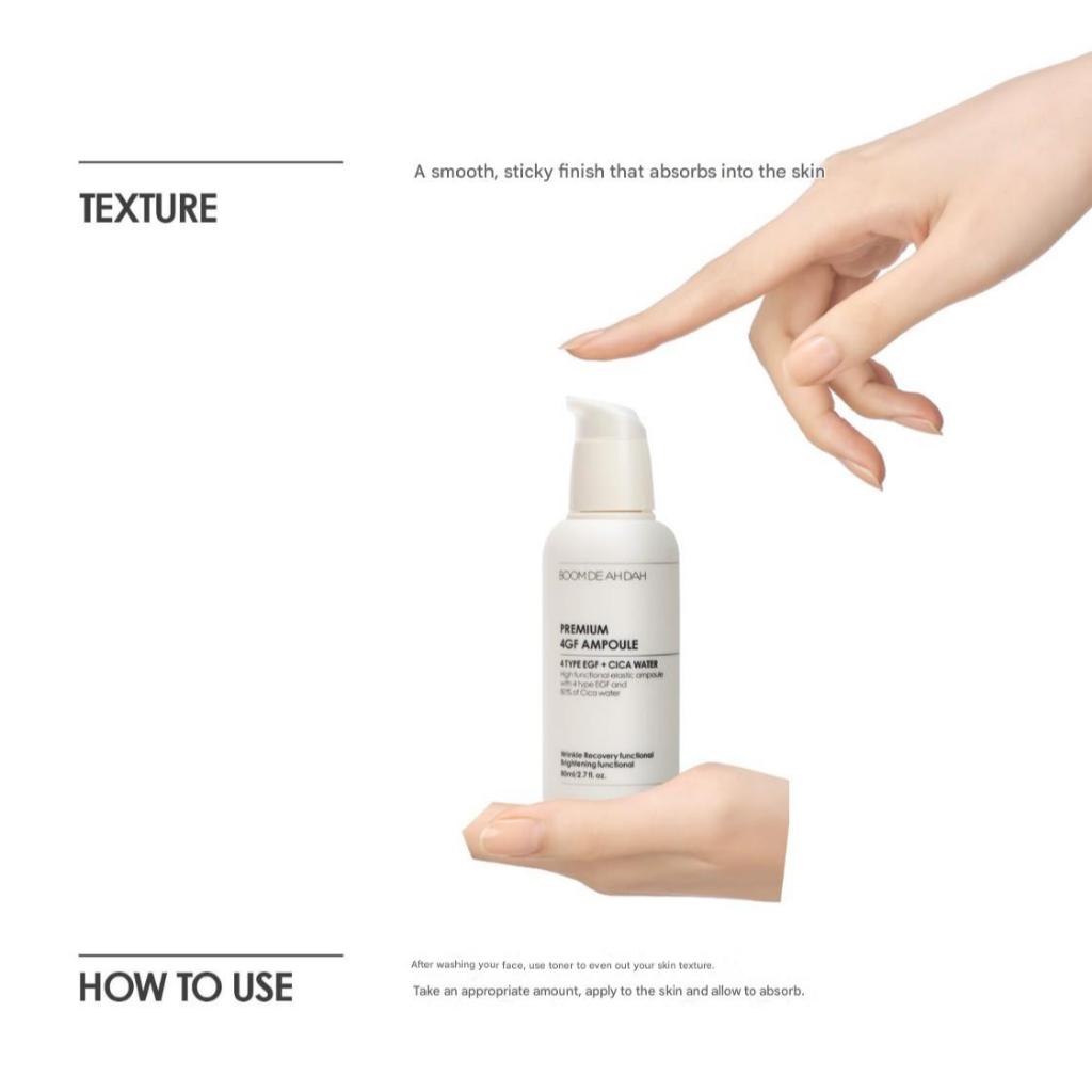 BOOM DE AH DAH Premium 4GF Ampoule 80ml | Shopee Philippines