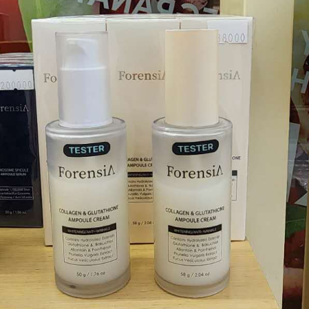 forensia collagen & glutathione ampoule cream reviews and Review Photo by  /   buy 1 get 1 free