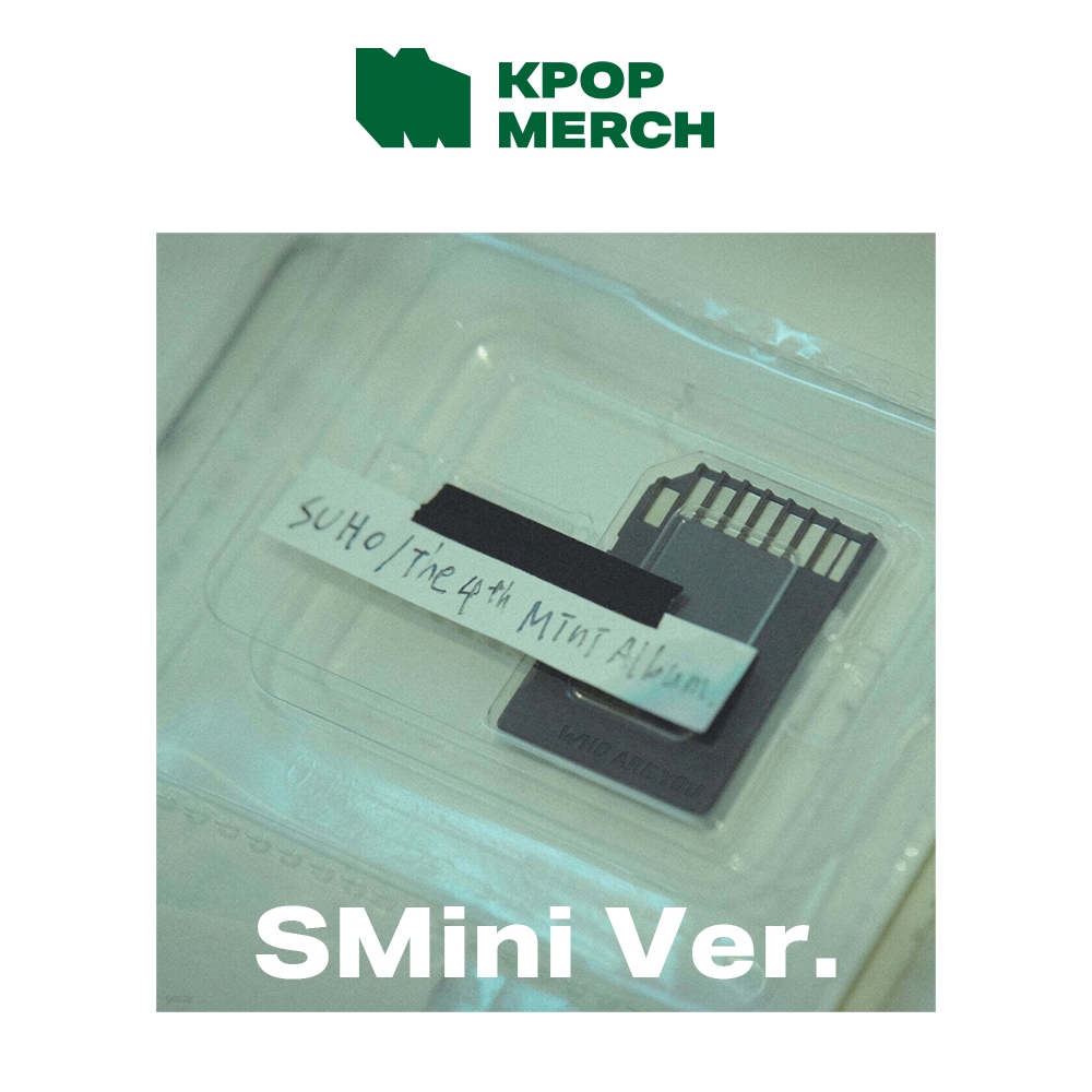Album Mini SUHO - Who Are You [Stranger Ver.] - 4ème Album - Inclus CD, Photocards, Autocollants, Poster - 3