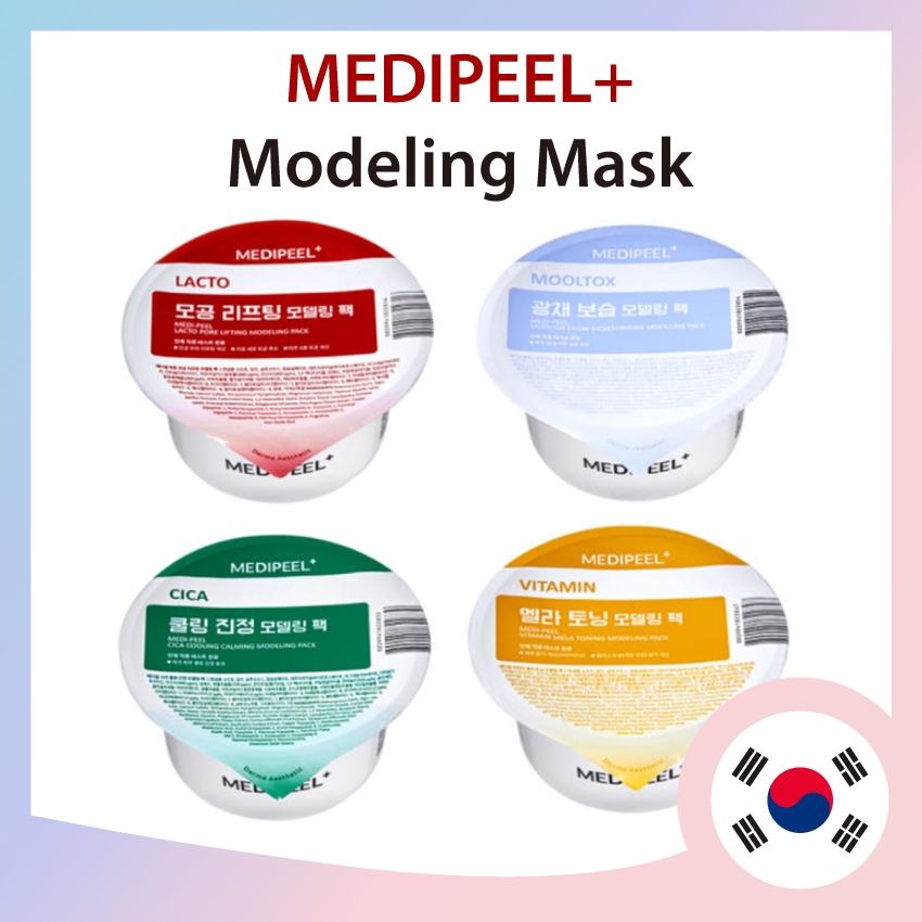 Medipeel+ Modeling Mask 4 Types DIY Peel-Off Facial Mask From Korea l ...