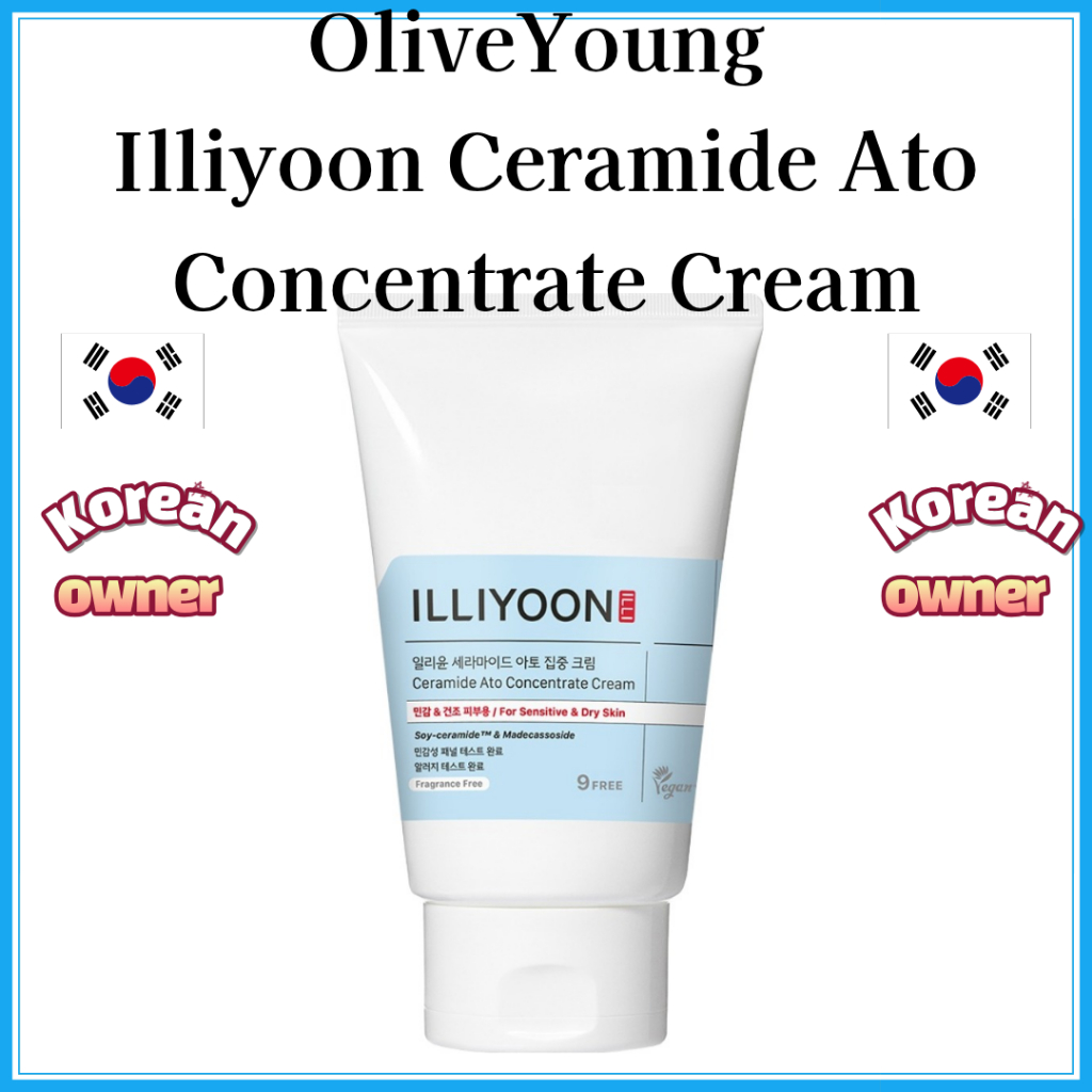 Crème Illiyoon Ceramide Ato Concentrate 200ml - K-Beauty - Soin Hydratant - Neuf Origine Corée