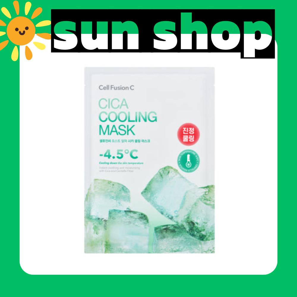Cell Fusion C Cica Cooling Mask 5p / Face Mask Pack | Shopee Philippines