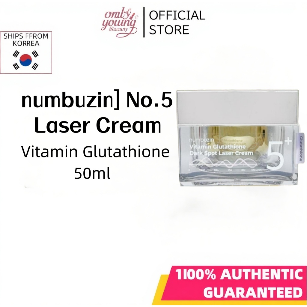 opitac glutathione absorption numbuzin] No.5 Vitamin Glutathione Dark Spot Laser Cream 50ml