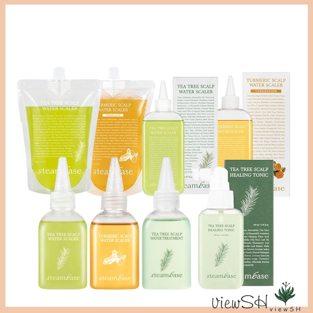 [Steambase] Scalp Scaler Collection | Tea Tree & Turmeric Infused ...