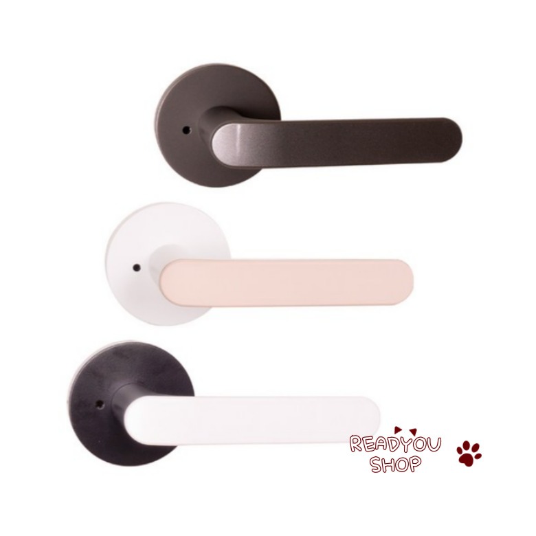 BESPOKE Door Knob Lock Set 4 Colors | Modern Interior Lock System ...