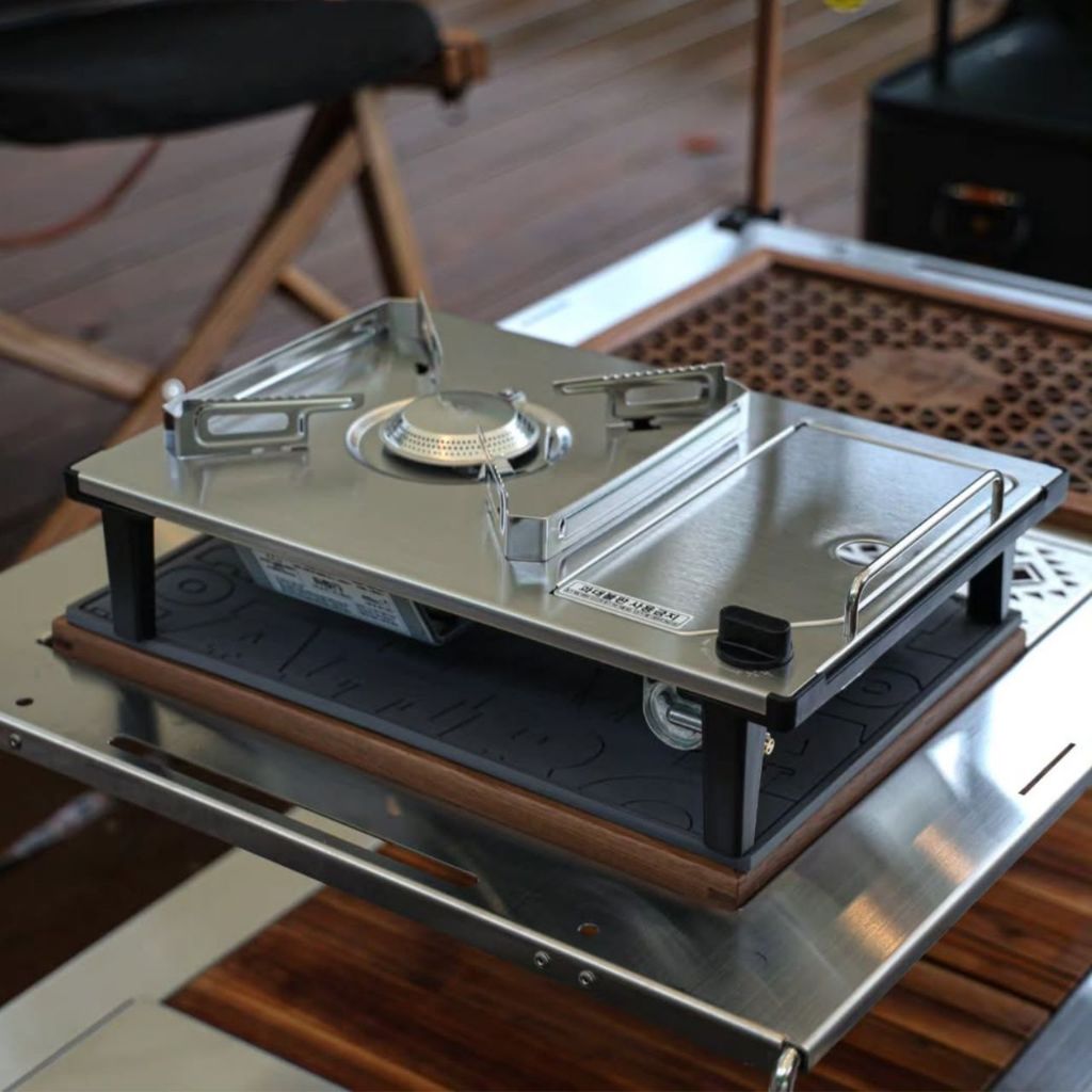 Kovea] Stainless Steel Camping Plate Burner Flat Stove | IGT Table