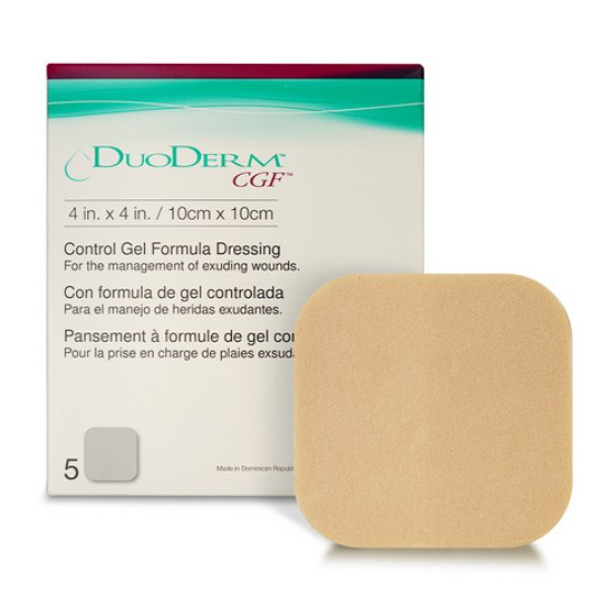 ConvaTec DuoDERM CGF Hydrocolloid Dressing 10cm x 10cm (5 Pcs ...