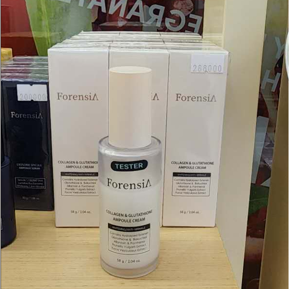 forensia collagen and glutathione ampoule cream buy 1 get 1 free [ForensiA] COLLAGEN & GLUTATHIONE AMPOULE CREAM  58g/EXOSOME SPICULE AMPOULE 30g
