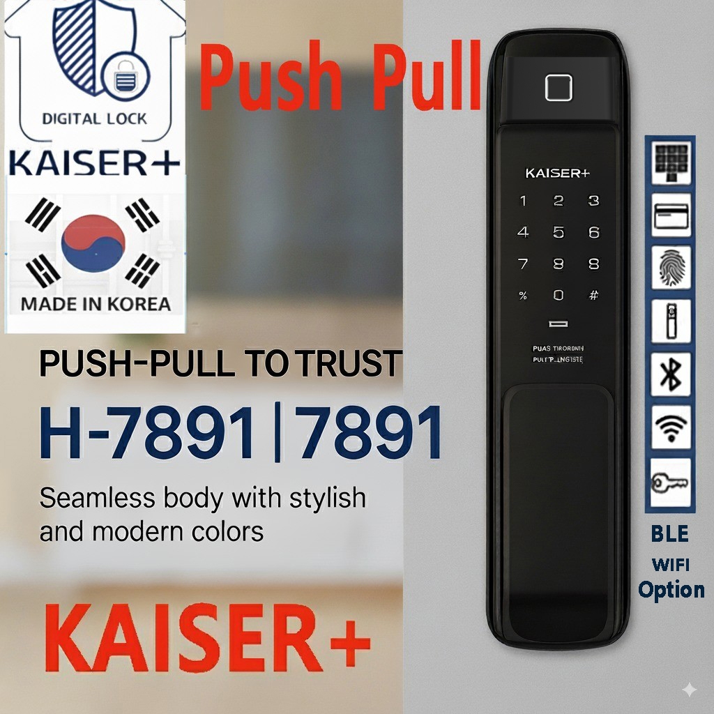 HDB Gate Lock, Main Door Lock Bundle, Smart Digital Lock, SYNCRO ...