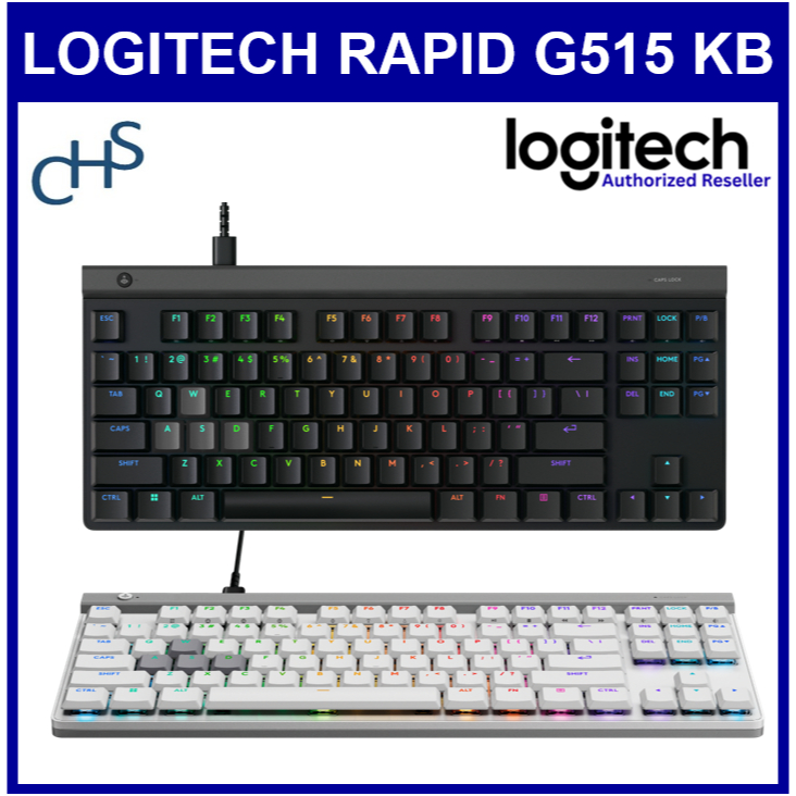 Logitech G515 515 TKL RAPID Gaming Keyboard with Customizable Analog ...