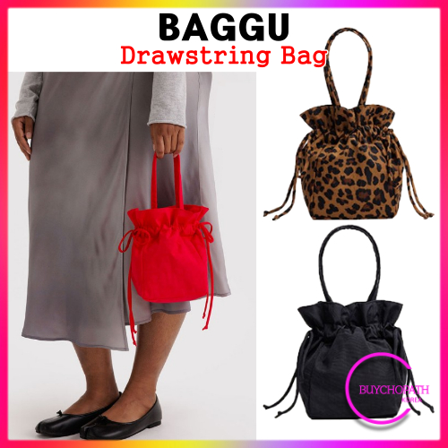 BAGGU Nylon Drawstring Bag (with Strap) Reusable Bag | Shopee Philippines