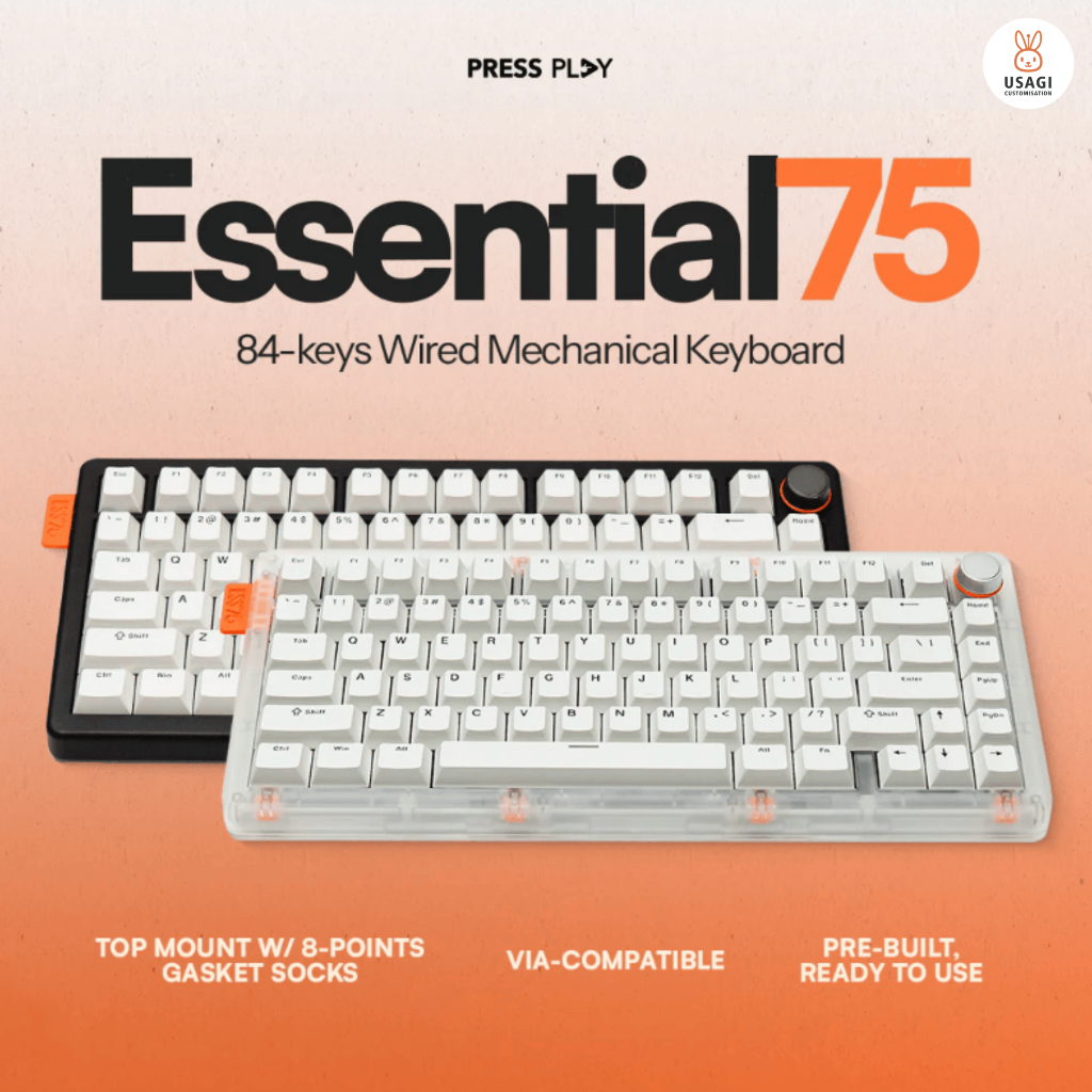 Essential75 75% Wired Mechanical Keyboard | Shopee Philippines