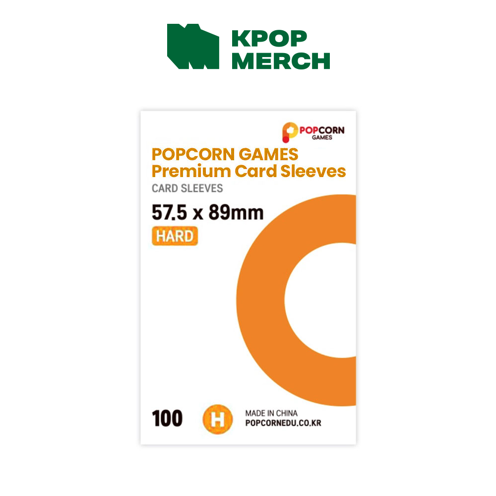 Popcorn Games Premium Card Sleeves_Orange Hard | Shopee Philippines