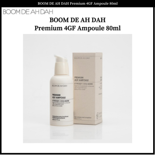 BOOM DE AH DAH Premium 4GF Ampoule 80ml | Shopee Philippines
