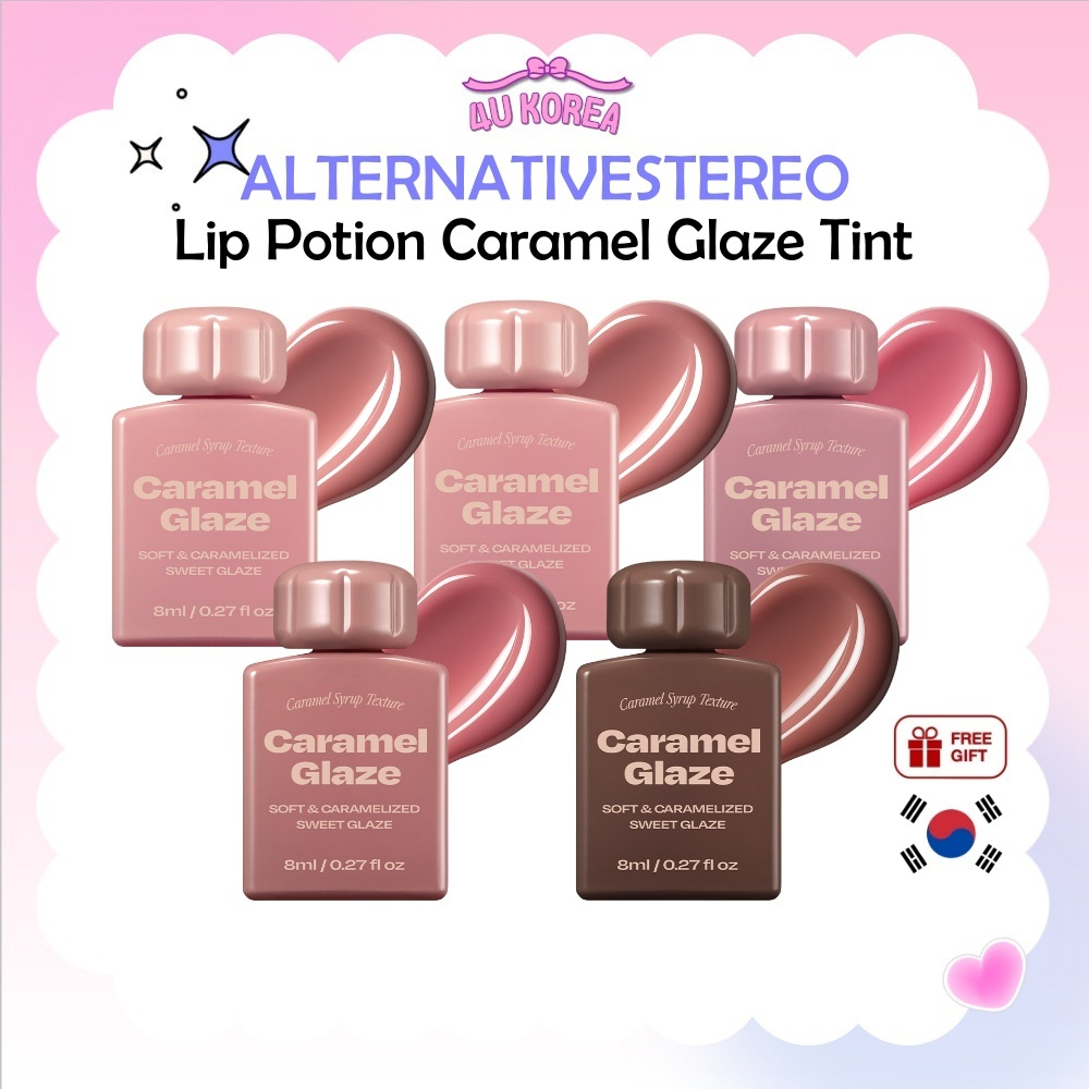 ALTERNATIVESTEREO Lip Potion Caramel Glaze Tint 8ml - 5 Colors / K ...
