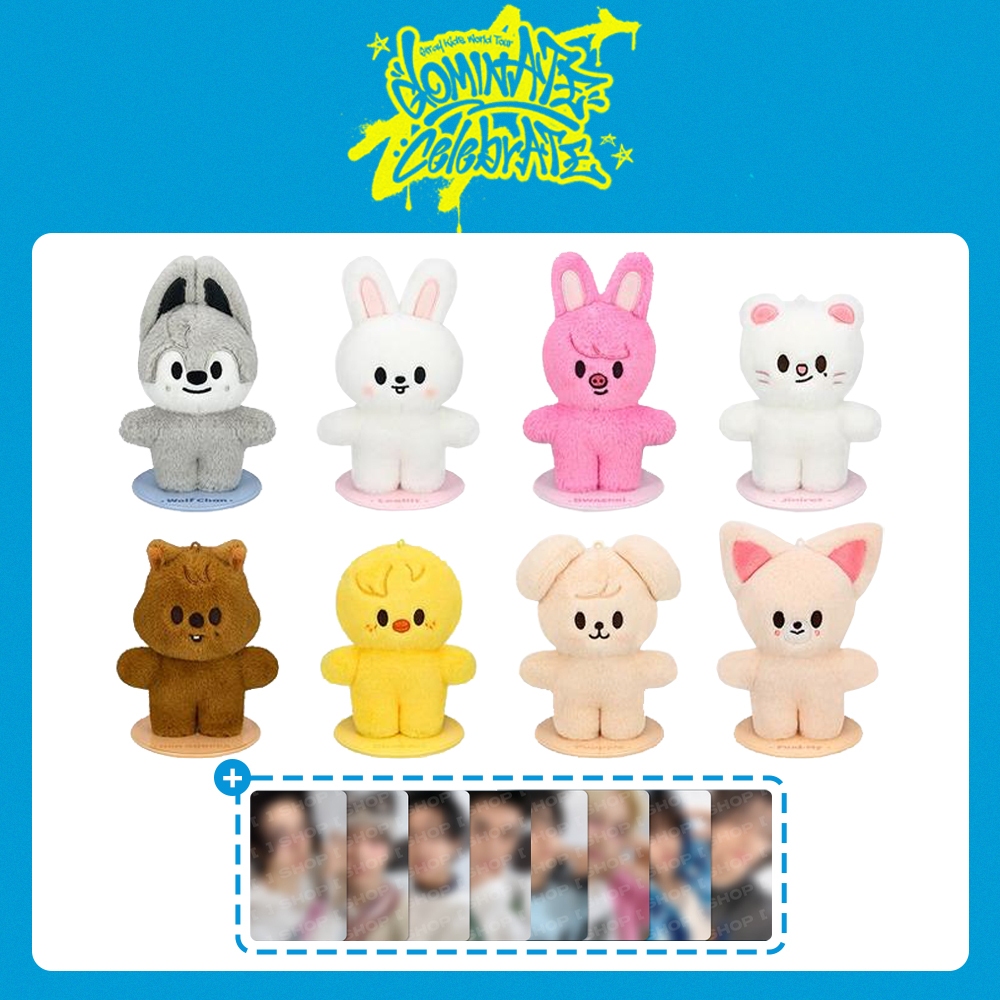 Stray Kids SKZ POP UP dominATE : celebrATE merch SKZOO PLUSH STANDING ...