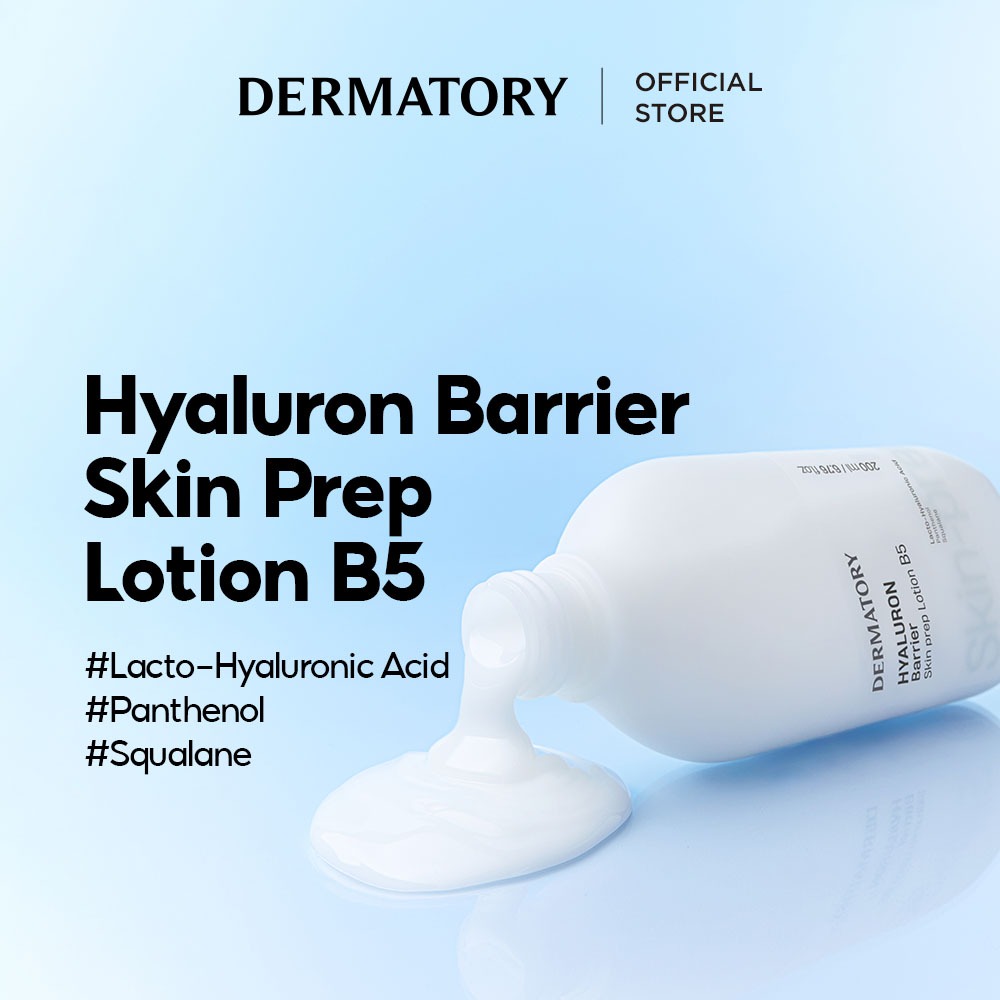 [DERMATORY - NEW] HYALURON BARRIER SKIN PREP LOTION B5 - 200ml | Shopee ...
