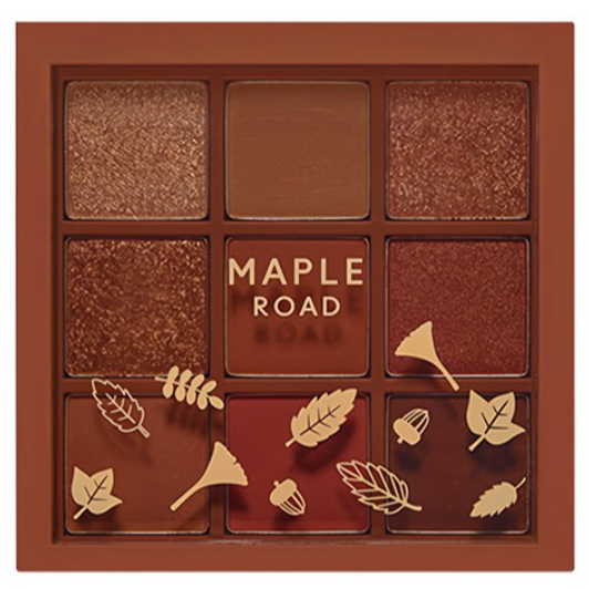 ETUDE HOUSE Play Color Eyes Maple Road / Maple MLBB Warm Daily Palette ...
