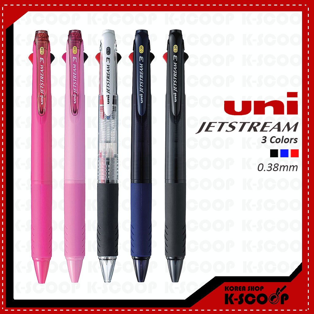 Uni Jetstream 3in1 Ballpoint Pen 0.38mm SXE3-400-38 | Shopee Philippines