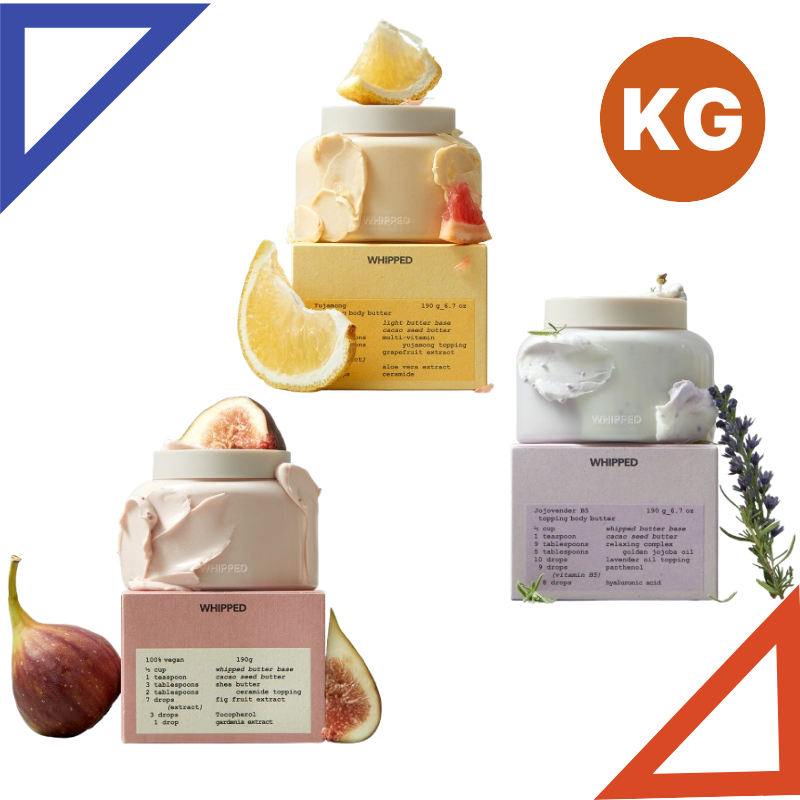 [WHIPPED] Vegan Topping Body Buitter 190g (Jojovender, Yujamong ...