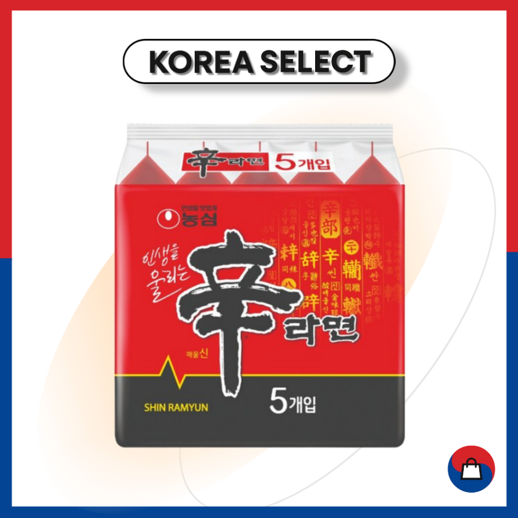 Nongshim Shin Ramyun Original 5ea Korean Noodles | Shopee Philippines