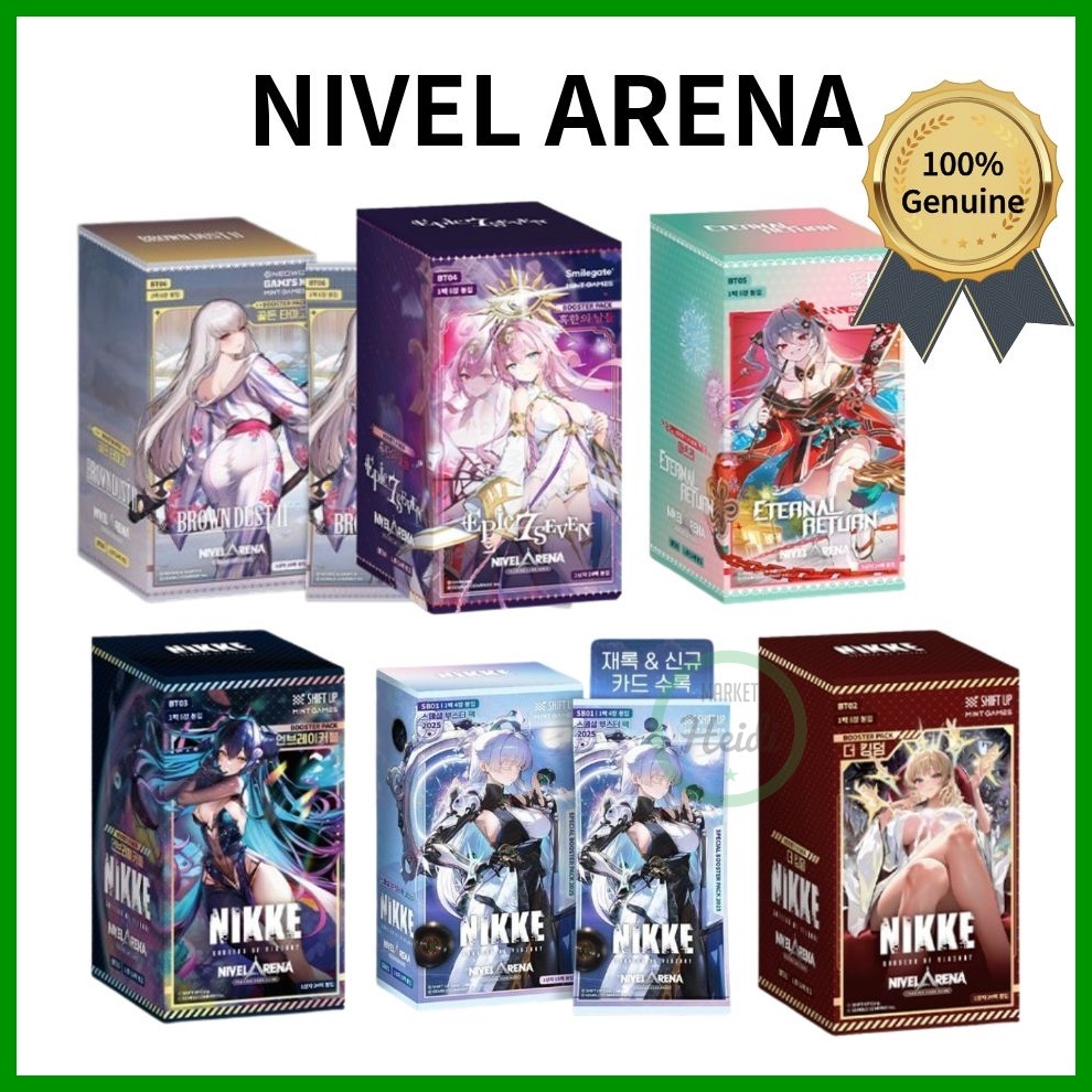 Goddess Of Victory Nikke Nivel Arena Booster Box BT04 – Severe