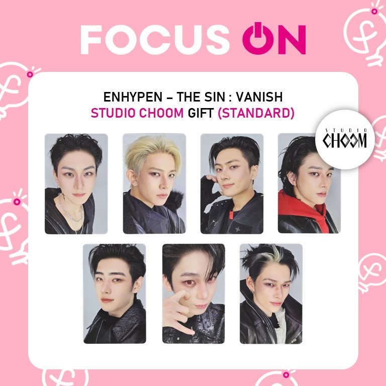 ENHYPEN THE SIN:VANISH studio choom特典　ニキ ENHYPEN SPECIAL GIFT STUDIO CHOOM THE SIN : VANISH PHOTOCARD
