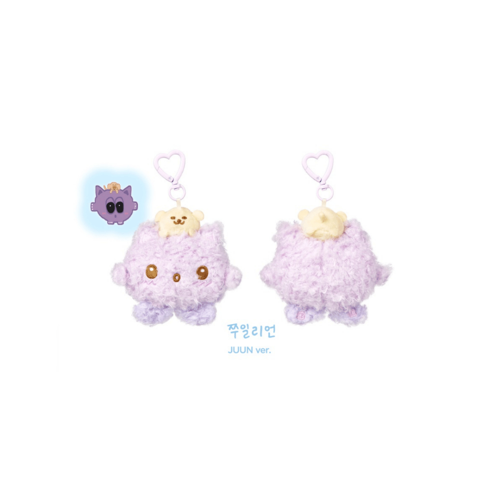 キーリング ぬい DOLL 最安 CHARACTER Hearts2Hearts JIWOO KEYRING