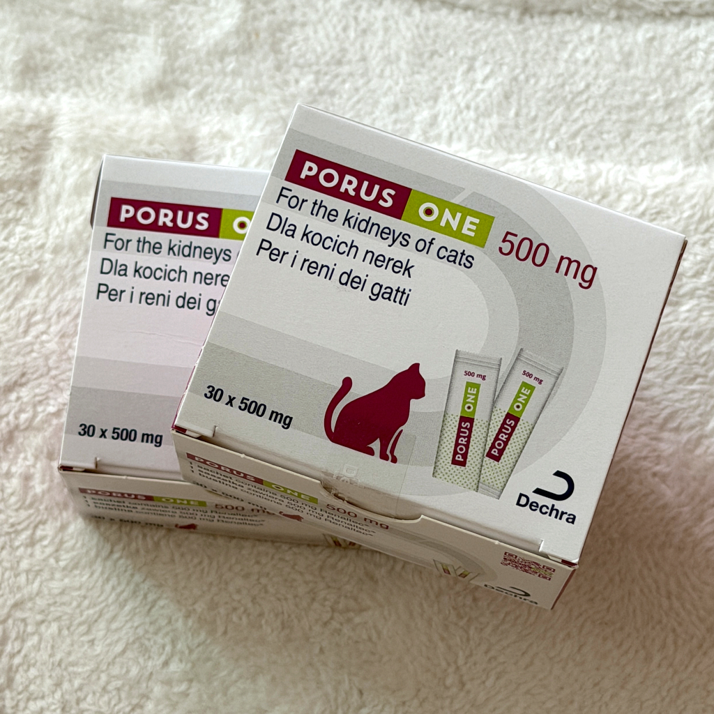Porus One Cat Supplement | Daily Kidney Care | 30 Sachets / Box ...